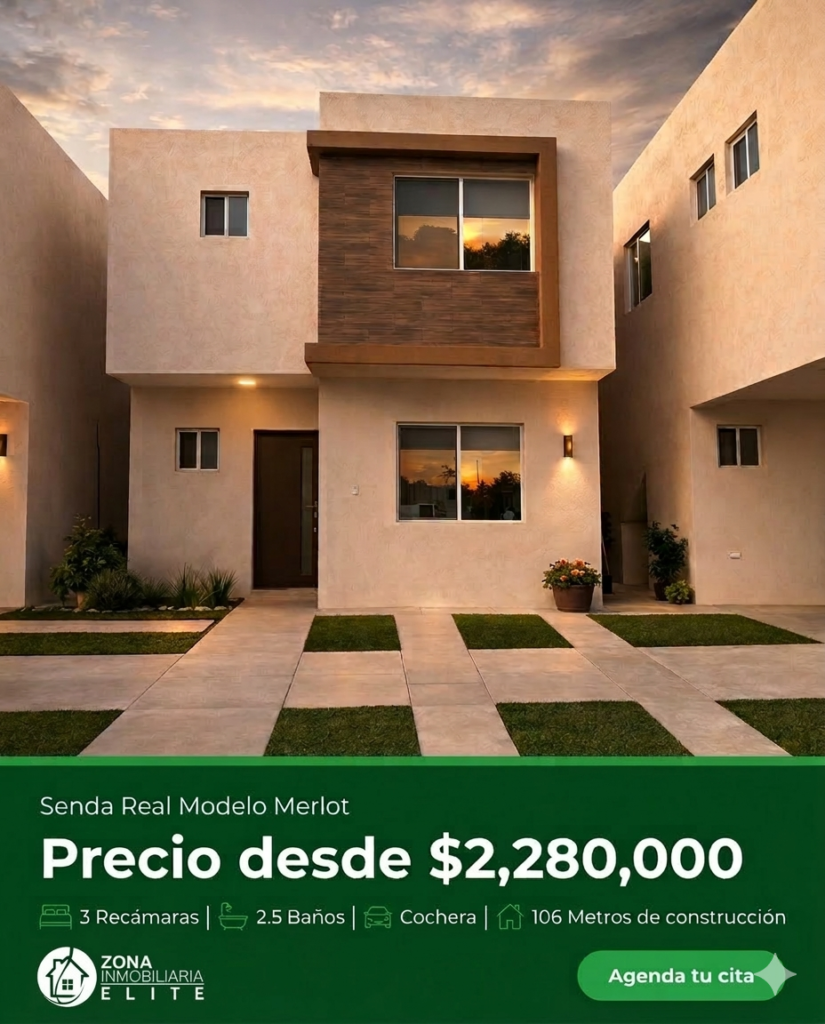 Modelo Merlot- Fraccionamiento Senda Real