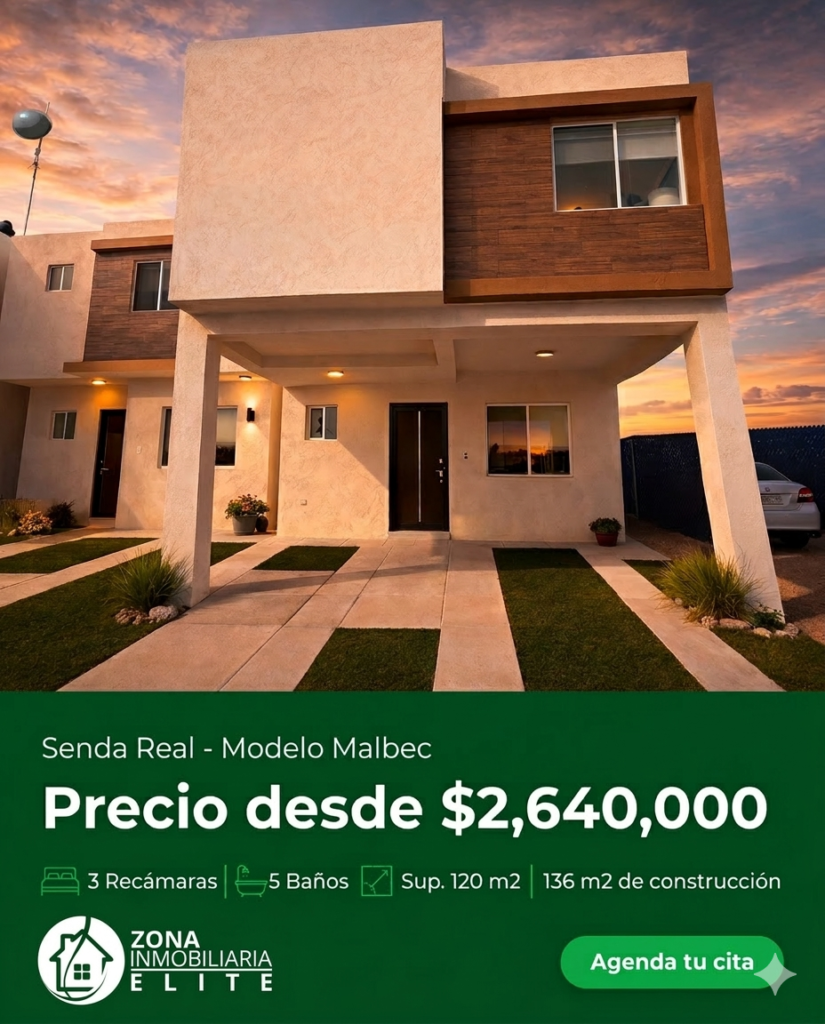 Modelo Malbec - Fraccionamiento Senda Real